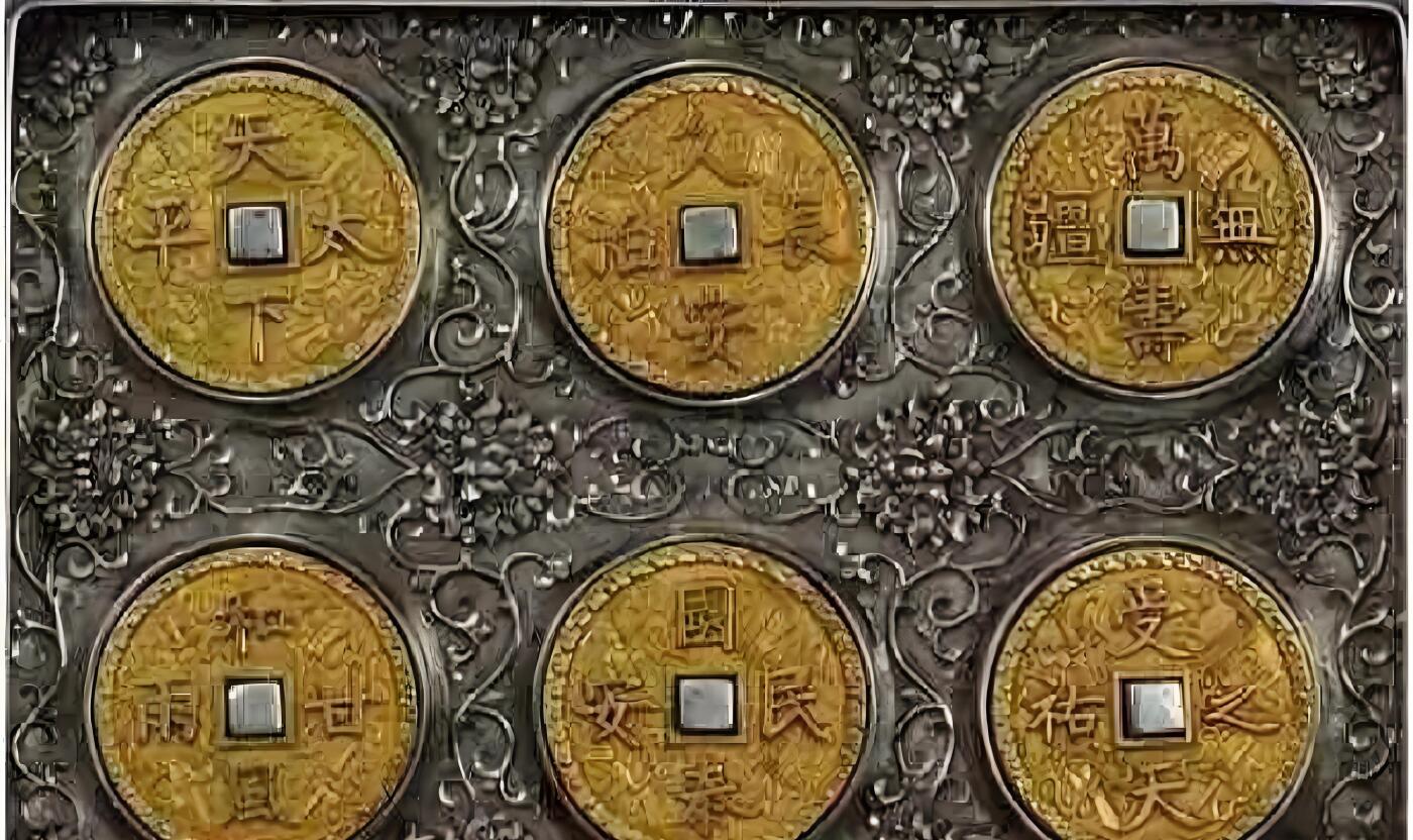 十大著名钱币之乾隆御制祈福金币