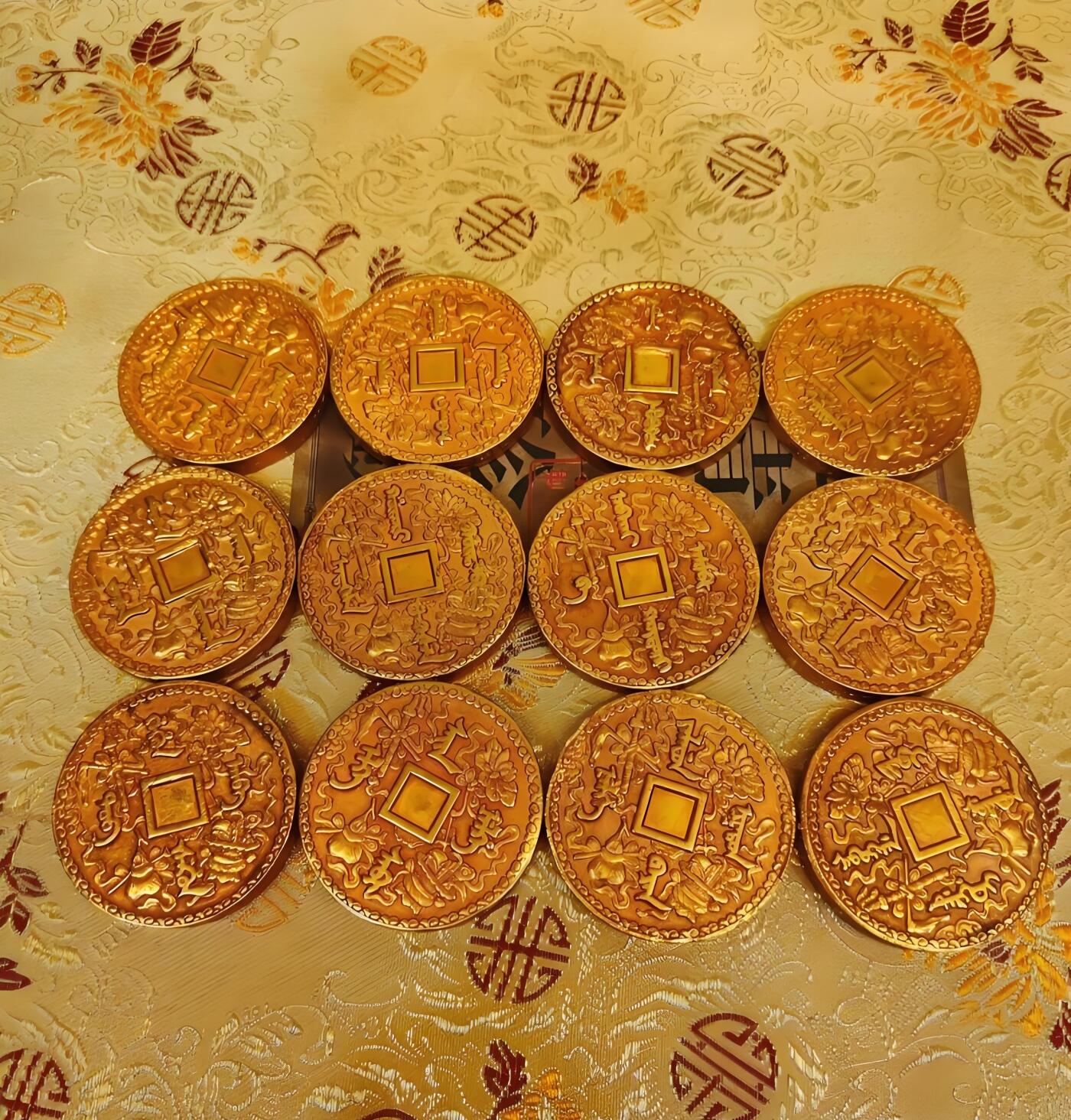 十大著名钱币之乾隆御制祈福金币