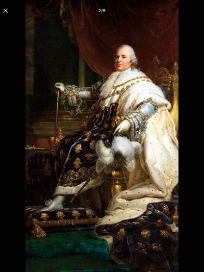 1818年路易十八40金法郎