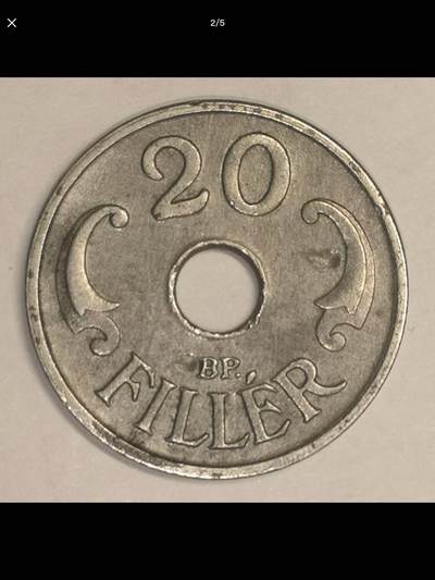 匈牙利的中孔机制币