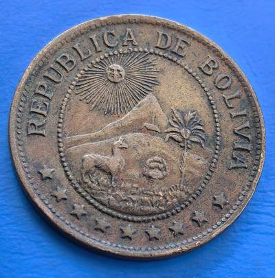 玻利维亚1942年天使权杖50分