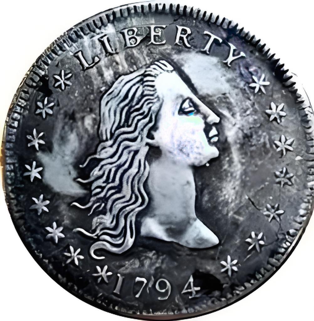 世界十大天价钱币之1794年流浪者银元
