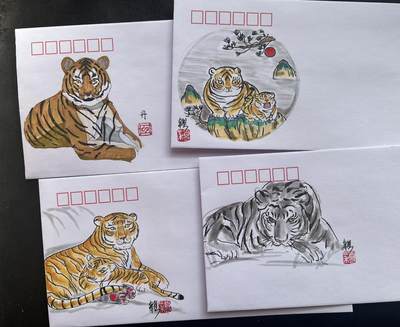 【心手绘】虎年手绘封