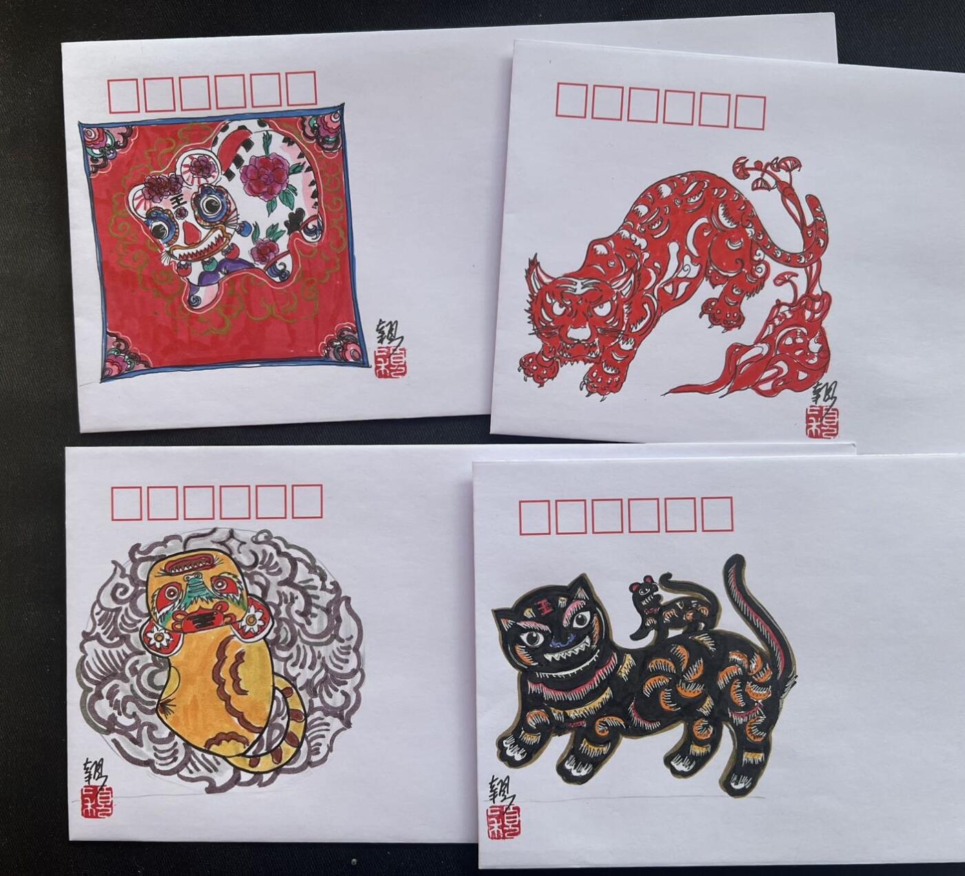 【心手绘】虎年手绘封