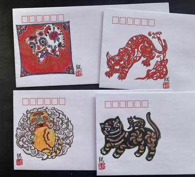 【心手绘】虎年手绘封