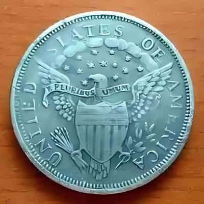 世界十大天价钱币之1804年波浪头像1美元银元