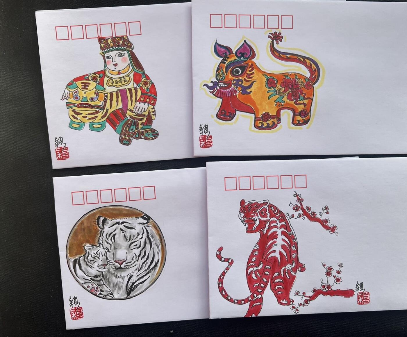【心手绘】虎年手绘封