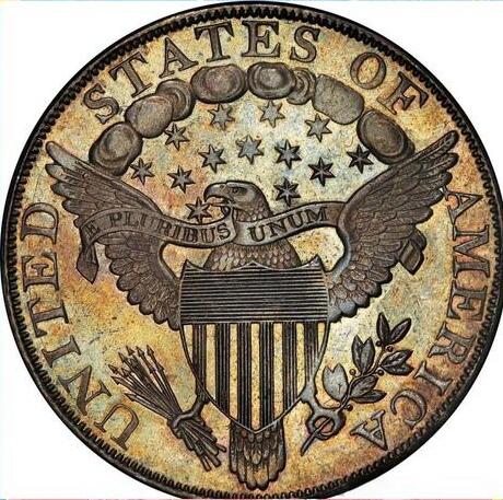 世界十大天价钱币之1804年波浪头像1美元银元