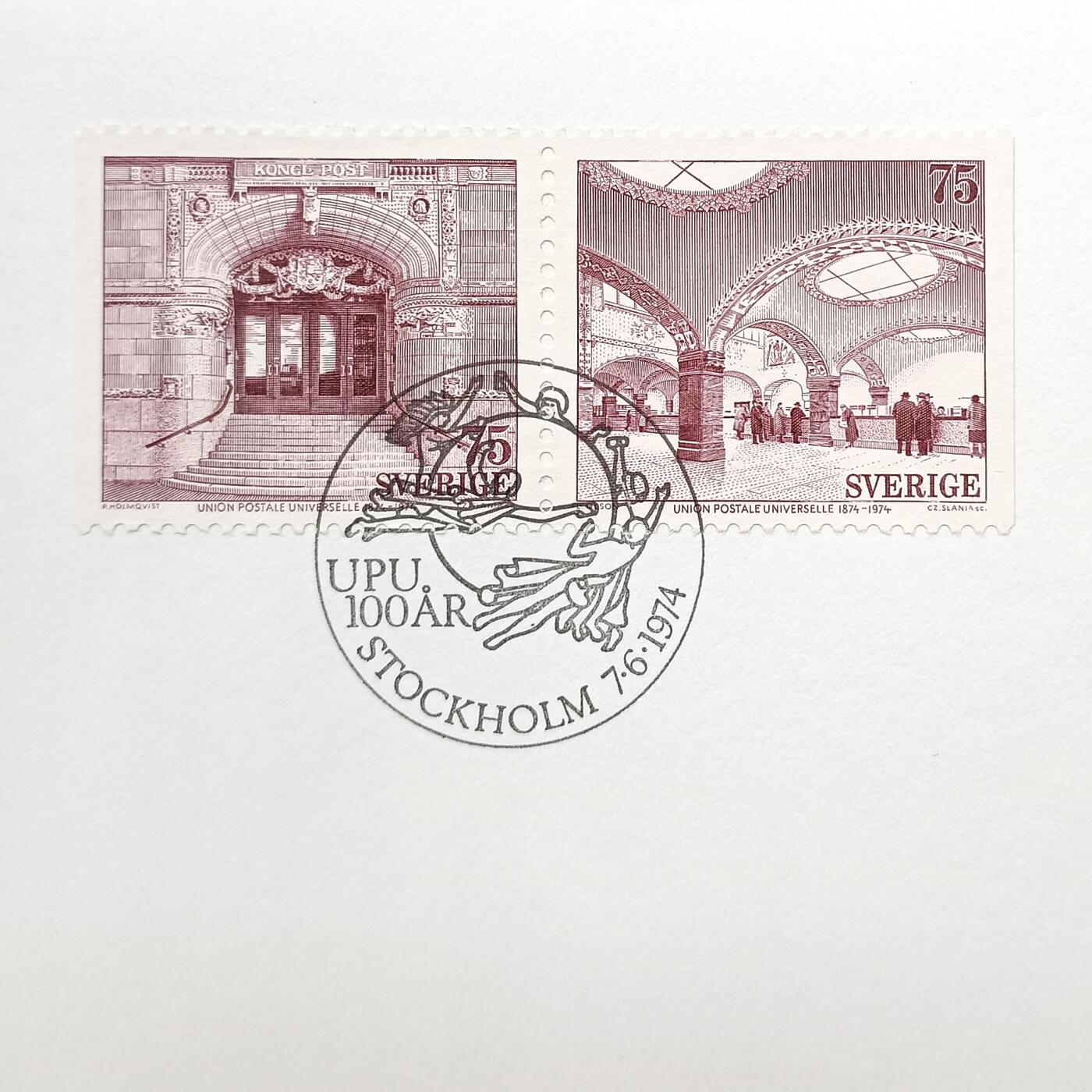 瑞典 U.P.U 萬國郵聯
