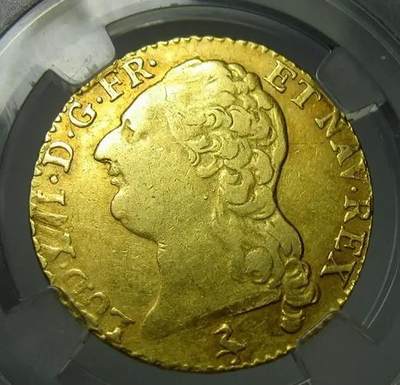 世界十大天价钱币之1787年布拉舍达布隆金币