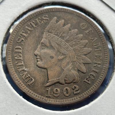 美国1902年印第安纳壹分