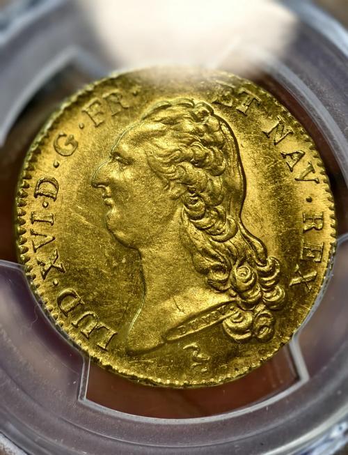 世界十大天价钱币之1787年布拉舍达布隆金币