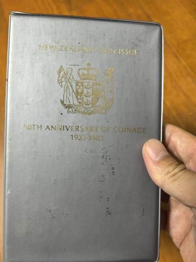 冲积分-新西兰50周年纪念币套币