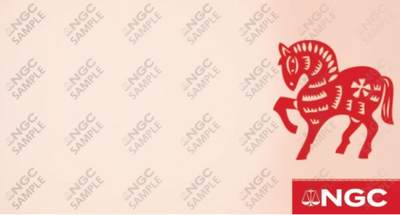 2026中国丙午马年贵金属纪念币 NGC首期标签