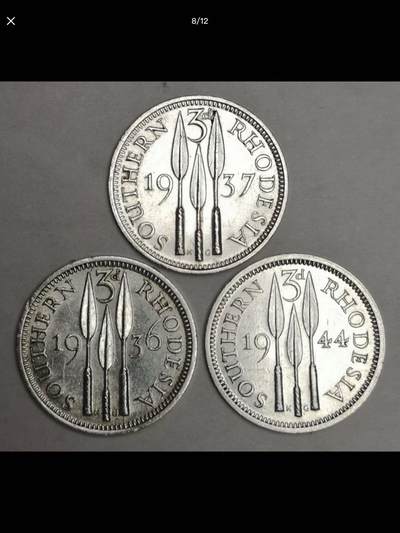 英属南罗得西亚的中孔机制币