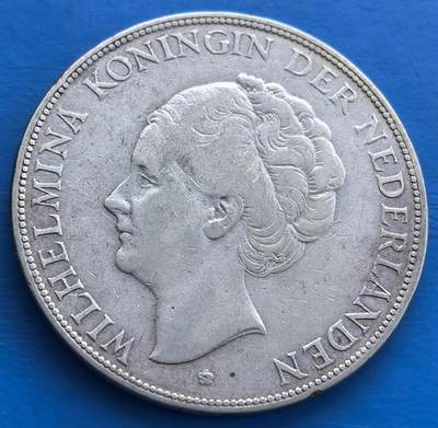 荷兰1930年2.5盾银币