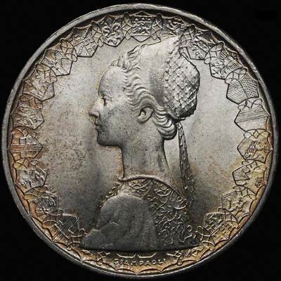 意大利帆船少女500里拉银币交流学习贴