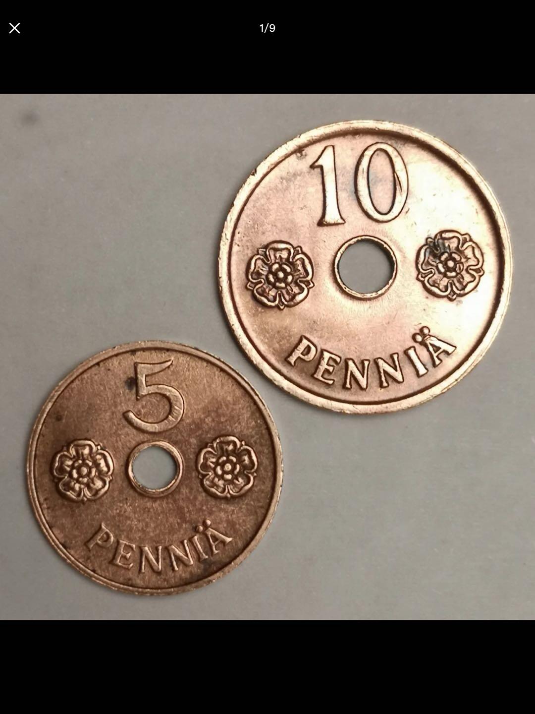 芬兰的中孔机制币