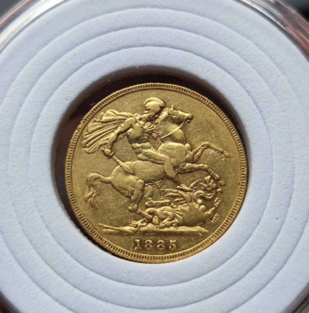 维多利亚青年头像金币