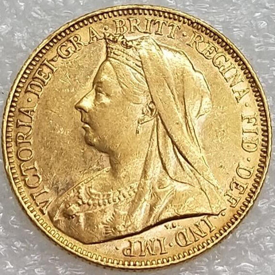 维多利亚女王老年金币