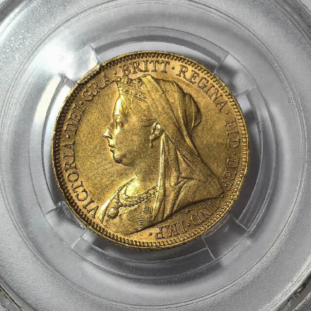 维多利亚女王老年金币