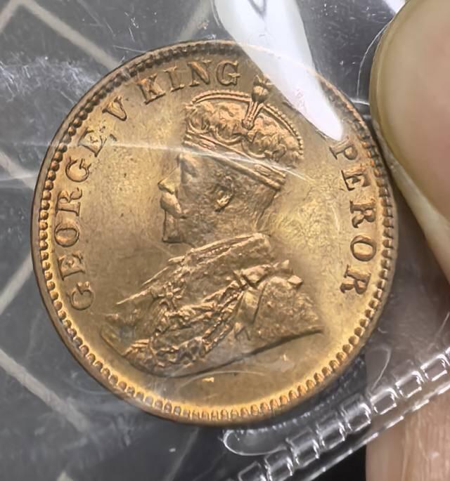 冲积分-英系原光铜币