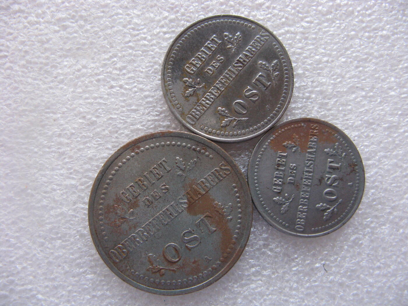 德国 一战 铁十字铁币三枚