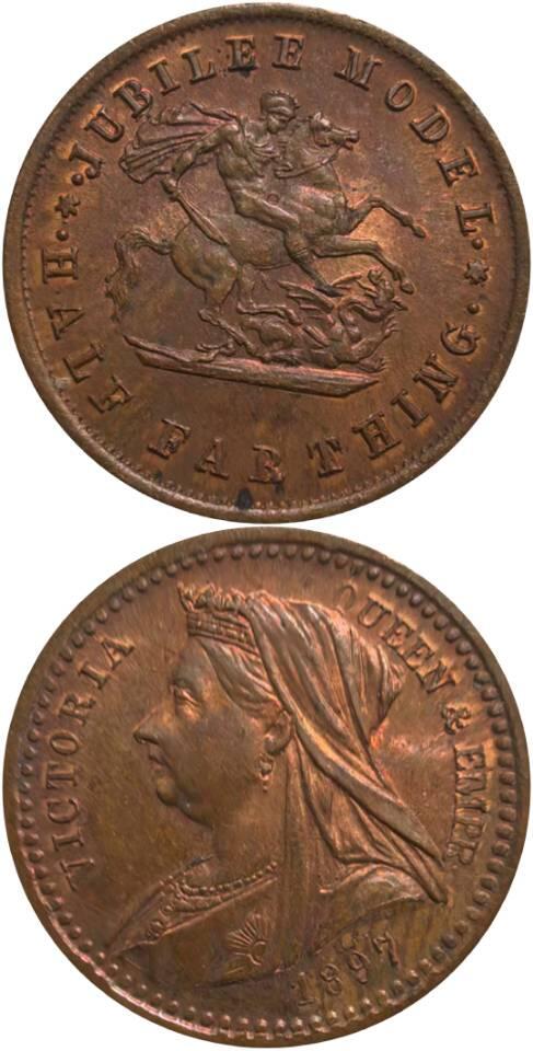 冲积分-英系原光铜币