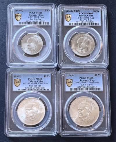 孙中山诞辰百年纪念银币