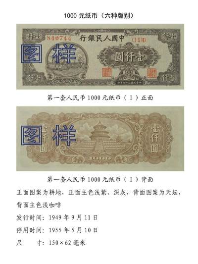 共和国第一套人民币16