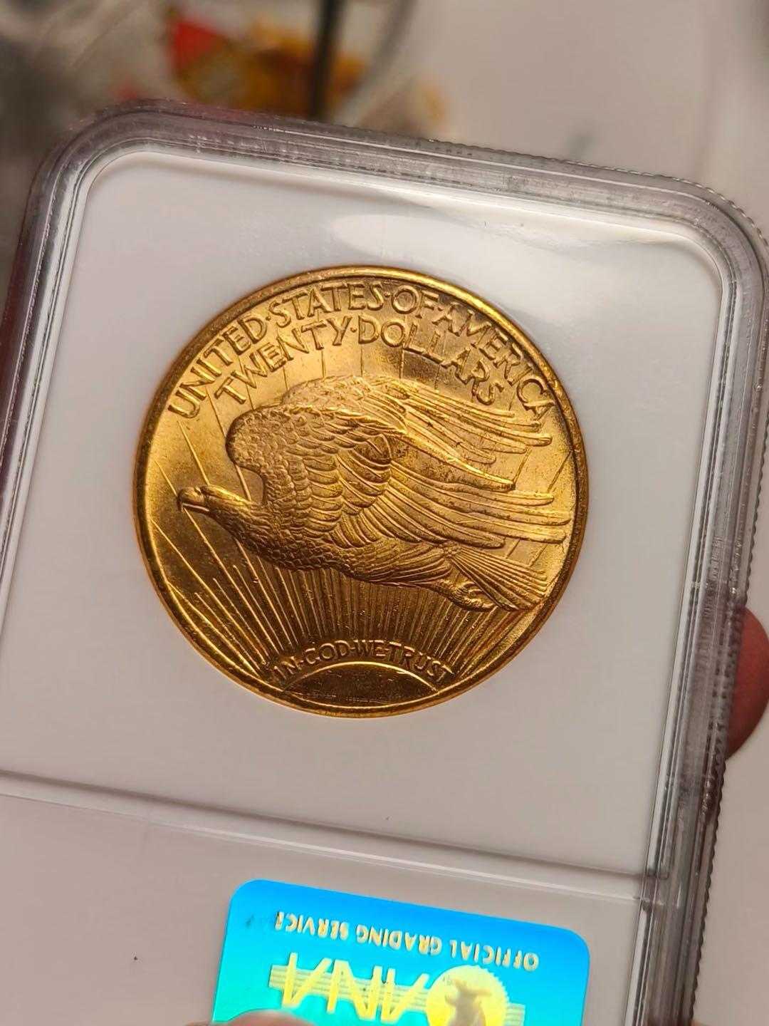 1925年美国20美元双鹰金币