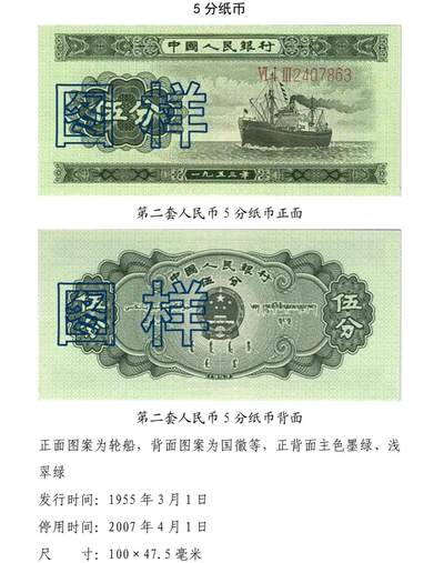 共和国第二套人民币2分