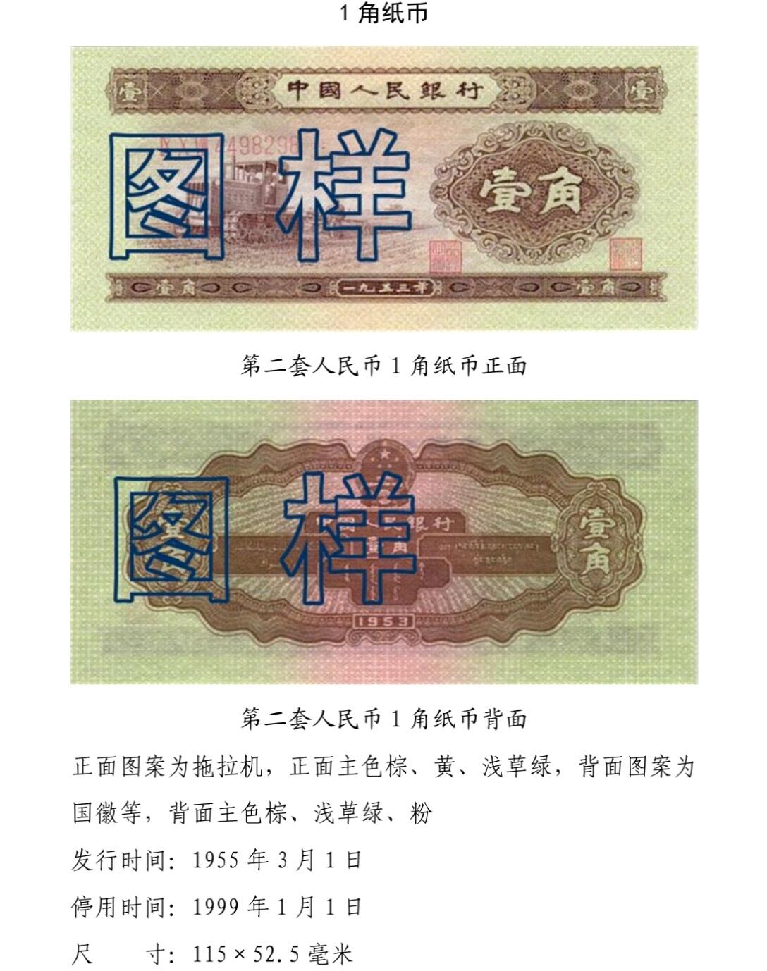 共和国第二套人民币1角