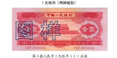 共和国第二套人民币一元