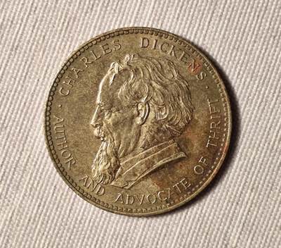 1961年信托储蓄银行周狄更斯纪念章