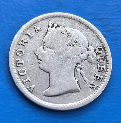 毛里求斯1897年10分银币