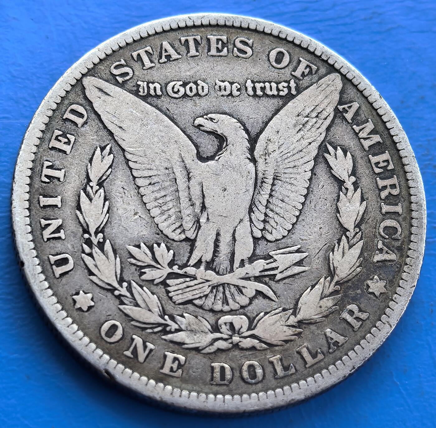 美国1881年摩根大银币