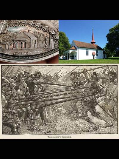 1891年瑞士联邦成立600周年银章