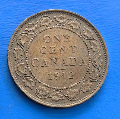 加拿大1912年连叶版壹分