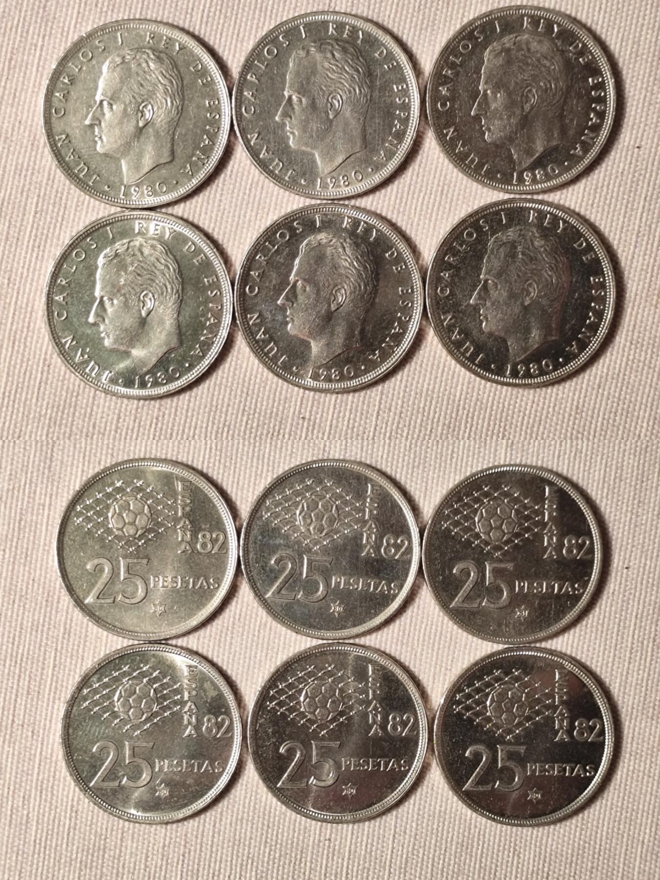 西班牙82年世界杯流通纪念币