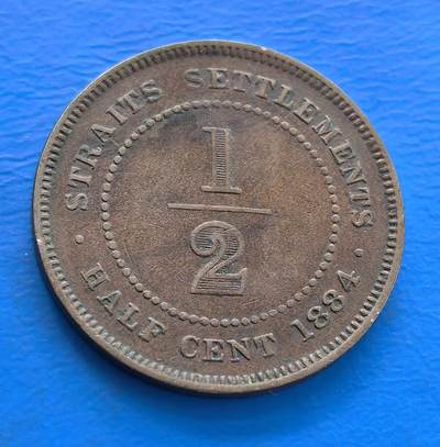 少见海峡1884年半分