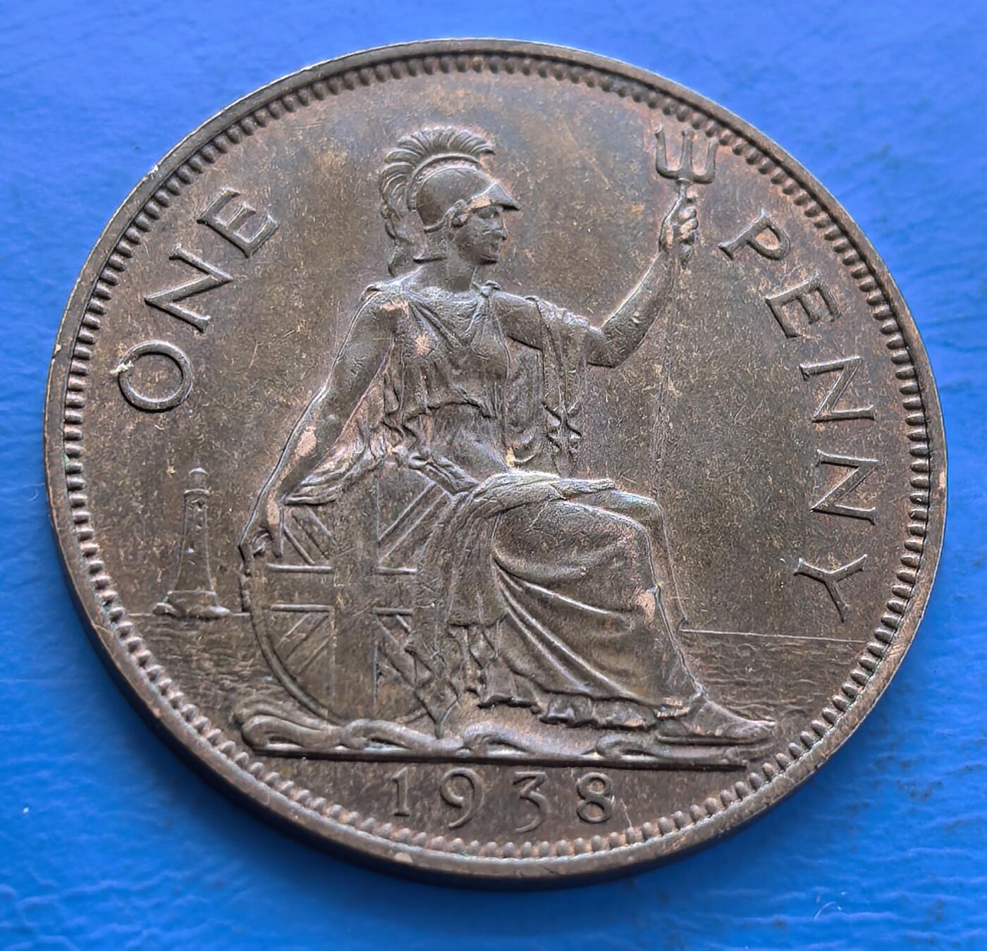 原光英国1938年大便士