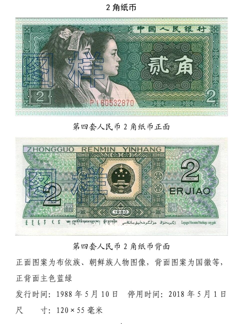 共和国第四套人民币贰角- 钱隆爷- 麦稀奇