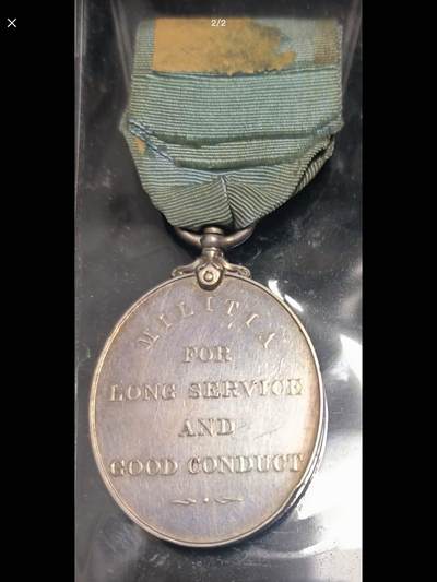 英国民兵长期服役和杰出表现奖章