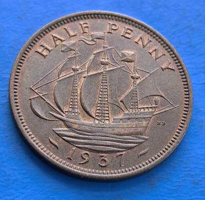 原光英国1937年半便士