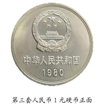 共和国第三套人民币一元硬币