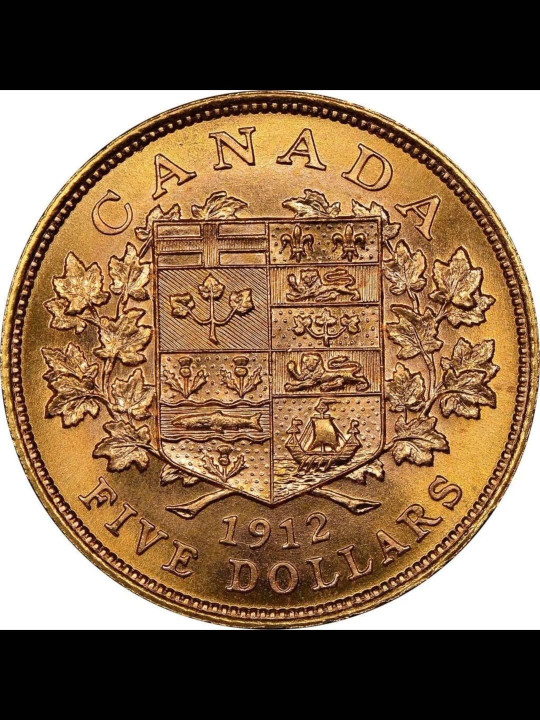 加拿大🇨🇦1912年的金币