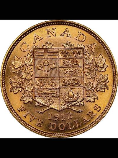 加拿大🇨🇦1912年的金币