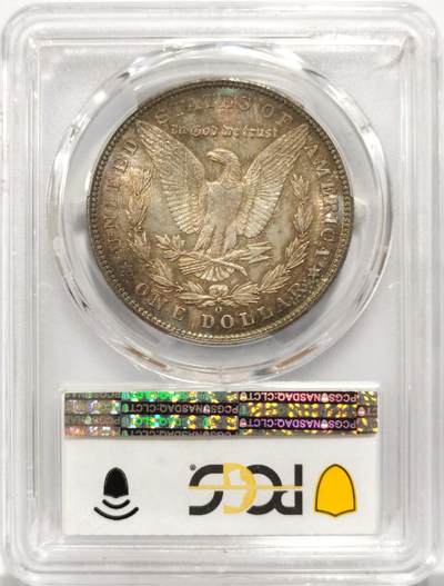 PCGS-MS65，美国1903年O版摩根CAC