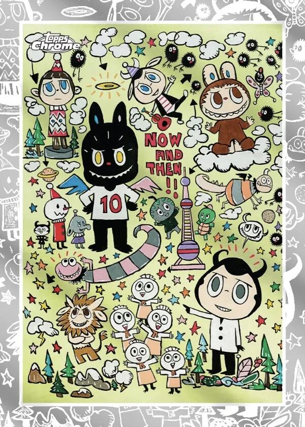 拉布布 2025 Topps Chrome Labubu 10th Anniversary